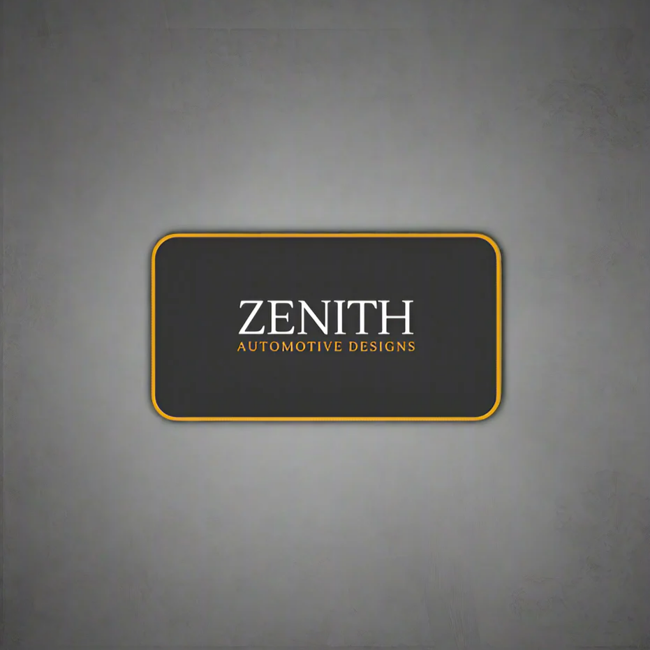 "ZENITH SIGNATURE EDITION" Decal