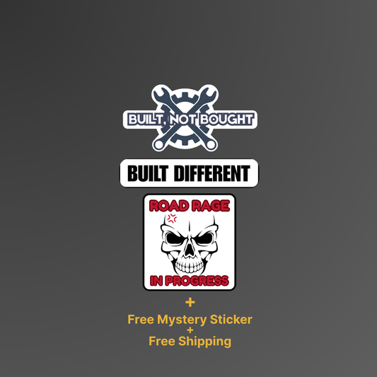 Not Stock Anymore Kit – 3 Car Decals