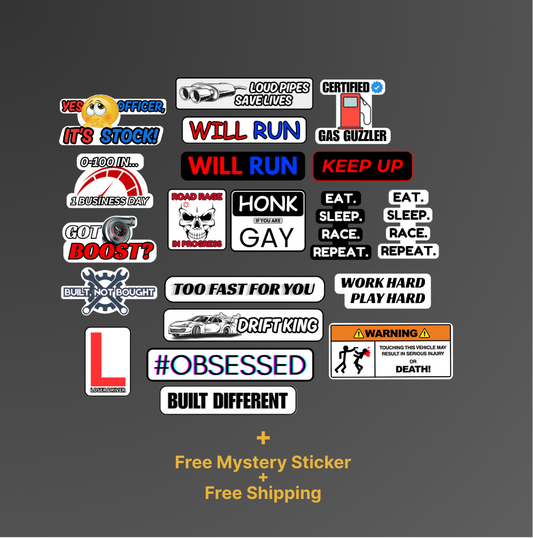ROB THE STORE - Pack of 20 Decals