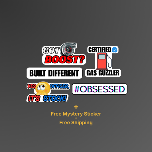 Flex Level: MAX – 5 Car Decals