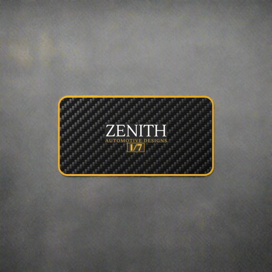 "ZENITH GENESIS 1/7 SIGNATURE EDITION" Decal